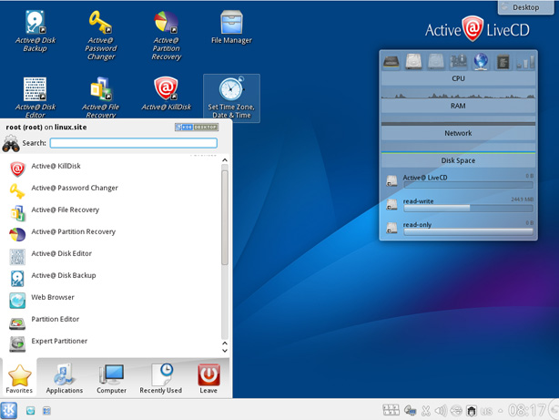 Windows 7 Active@ LiveCD 23 full