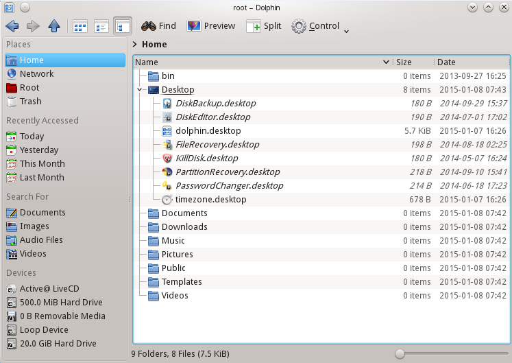 Dolphin File Manager
