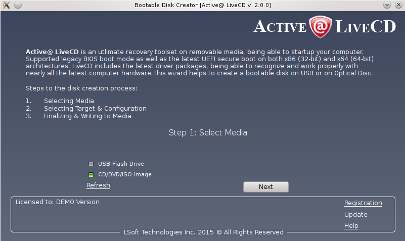 Active@ Boot Disk Creator