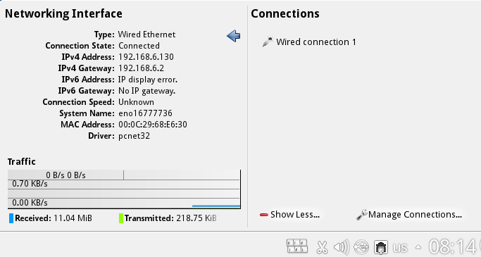 Network Interface Configuration