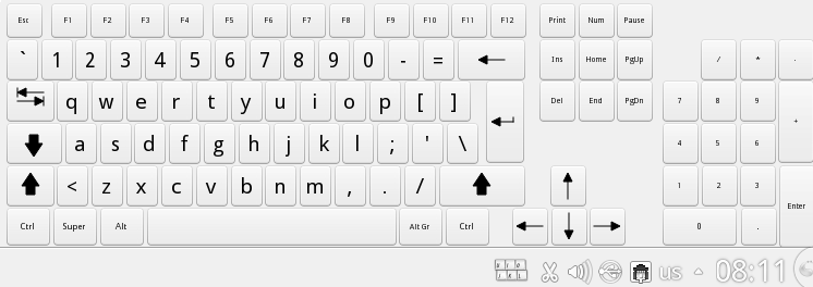 Virtual Keyboard tool